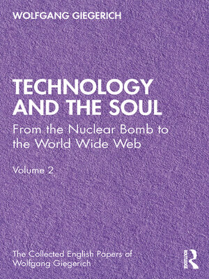 cover image of Technology and the Soul